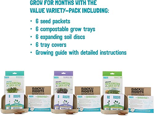 DIY Microgreen Grow Kit, 6-Grow Variety Pack - view 3