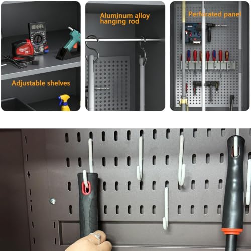 Patio Storage Cabinet, Outdoor Storage Cabinet - view 4