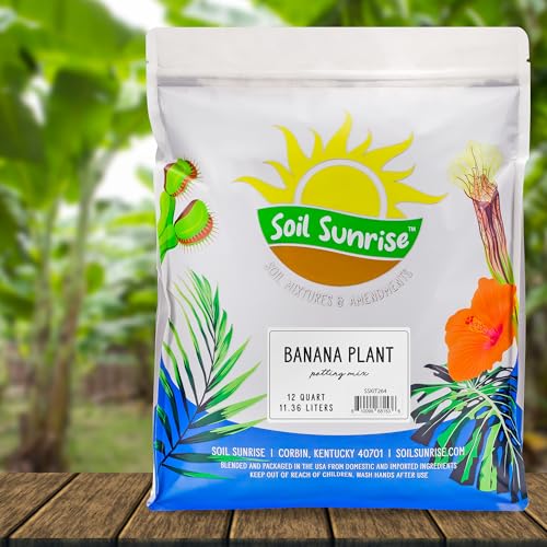 Banana Tree Potting Soil Mix (12 Quarts) – Hand-Blended Indoor/Outdoor Mix for Healthy Banana Plants – Enhances Drainage & Root Support – Made in USA - view 2