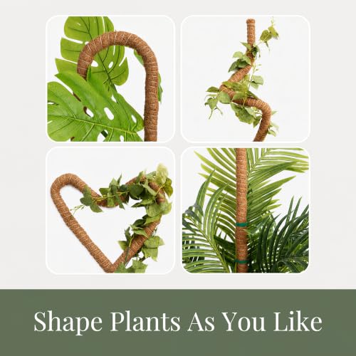 2 Pack 30" Moss Pole for Plants – Moss Pole Monstera Plant Support - view 6