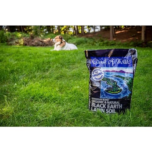 Monhegan Blend (1 cu ft) Organic and Natural Black Earth Lawn Soil for Seeding Projects - Topdressing and Reconditioning Lawns - view 3
