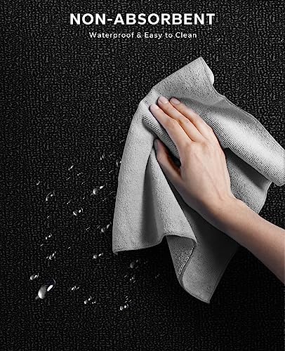 Treadmill Mat, 55"x24"/68"x24"/79"x35.5" Non-Slip Foldable Exercise Equipment Mat for Walking Pad, Weight Bench, Noise Reducing Shock Absorbing Floor Protector for Home Gym, Carpet & Hardwood Floors - view 5