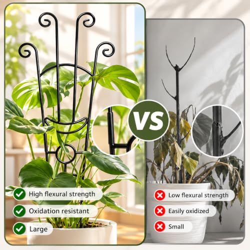 32.6in Monstera Plant Support Trellis for Indoor Plants, 2P - view 3