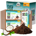 Coco Coir Bricks 5 Pack, Coconut Coir for Plants, Compressed 650g Each