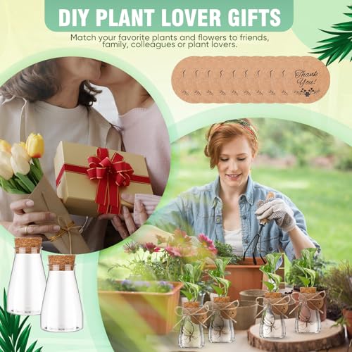 24 Pack 3.35'' Plastic Plant Propagation Stations with Hole Lid - view 7