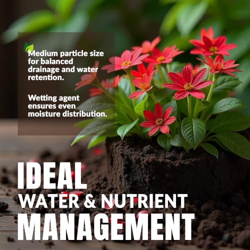 Germination Mix with Peat Moss, Fine Perlite & Vermiculite - Perfect for Seed Germination, Plugs, and Cutting Propagation - Balanced pH, Enhanced Drainage and Aeration, 24 Quarts. - view 5