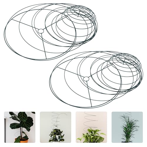 2pcs Spiral Vegetable Plant Support Stainless Steel Cage - view 7