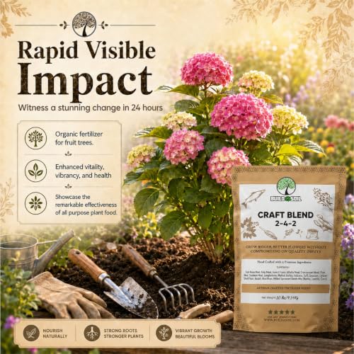 BuildASoil Fertilizer for Vegetable Garden and Organic Plant Food | Hand-Crafted Organic Fertilizer with 15 Premium Ingredients | Ensures Larger Plants and More Fragrant Flowers (10 LB - Medium Bag) - view 4
