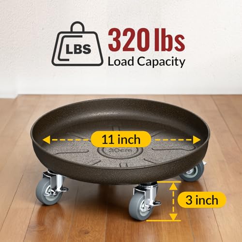 12" Plant Stand with Wheels丨Total Capacity 320 lbs - view 2