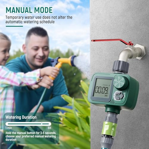 Sprinkler Timer, Programmable Hose Timer with Automatic Watering System - view 4