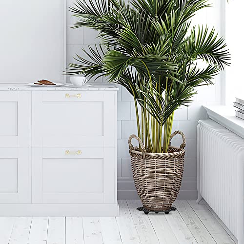 8Pcs Plant Stand Indoor Outdoor, Plant Level Pot Elevator- 2 Size Plant Riser Holder Plastic Floor Protector Plant Trivet, Heavy Planter Holder for Prevent Rot and Damage on Patio & Deck(7.9"&11.8") - view 7