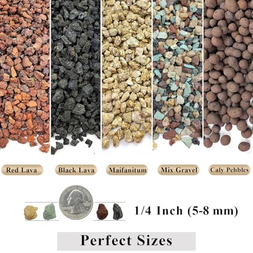 5 lbs Succulent Cactus Soil Potting Mix, 1/4 Inch Pebble for Plants - view 2