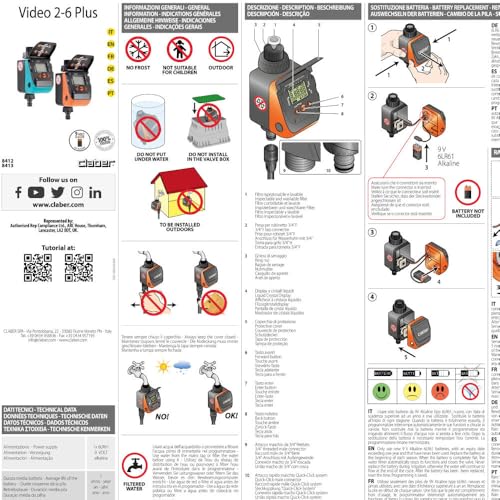 Aquauno Video-2 Plus One-Way Tap Programmer - view 5
