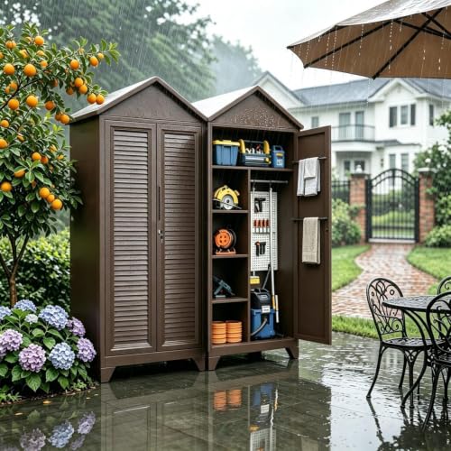 Outdoor Storage Cabinet, Weather‑Resistant - view 5