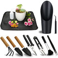 11Pcs Succulent Tools, Mini Garden Tools, Plant Repotting Set(No Flowerpot)