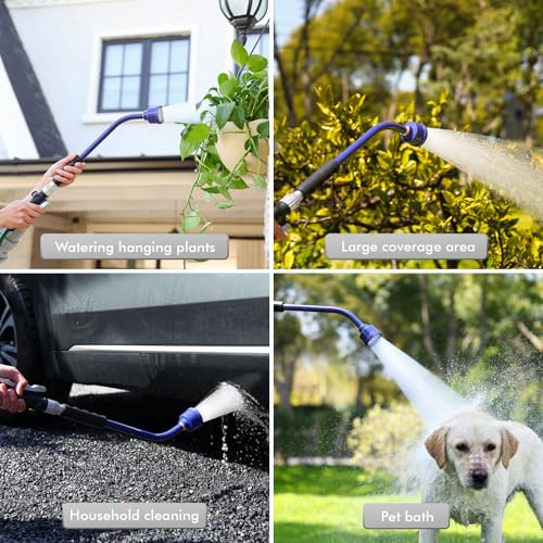 Heavy Duty Metal Watering Wand 24 Inches, Water Wand for Garden Hose - view 7