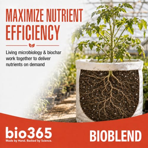 BIOBLEND High-Porosity Potting Soil Mix 1.5 cu ft Bag – Coco Coir, Peat Moss & Perlite Growing Medium with Biochar & Beneficial Microbes - view 4