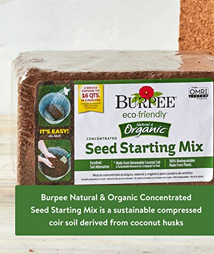 Organic Coconut Coir Seed Starting Mix, Expands to 16 Quarts - view 3