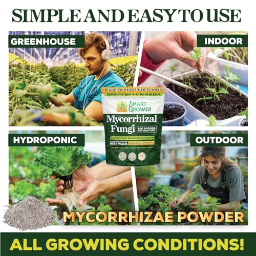 Mycorrhizal Fungi Plant Root Enhancer 5-Strains 125 Gram, Treats 125 Plants - view 4
