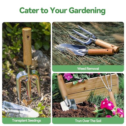 Heavy Duty Gardening Tools with Handbag, Gardening Gifts for Women - view 5