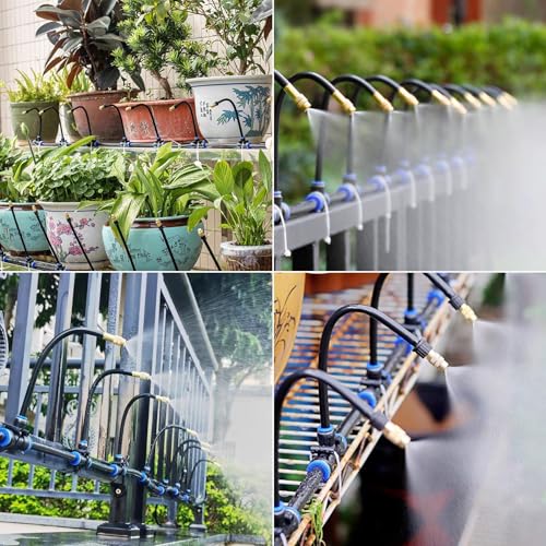 49.21Ft Drip Irrigation Kit System, 360° Bendable Garden Irrigation System - view 5