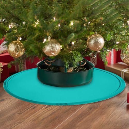 Everything Mat Christmas Tree Mat, Multi-Purpose Rubber Floor Mat for Indoor or Outdoor Use, Utility Mat, Tool Bench, Garage, Patio and Grill Mat 38" (Green) - view 5