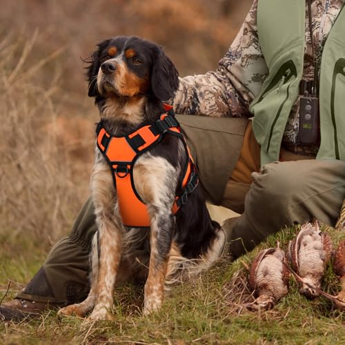 Orange Tactical Dog Harness for Large Dogs,No Pull Dog Harness - view 6