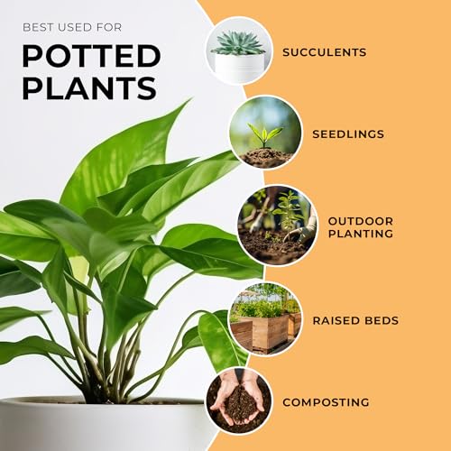 Coco Coir Brick I Expandable Organic Coconut Fiber Substrate I Plants Potting Soil Mix for Indoor & Outdoor Gardening, Succulents & Cactus I OMRI Certified & Non-GMO Soil Alternative, 10lbs - view 6