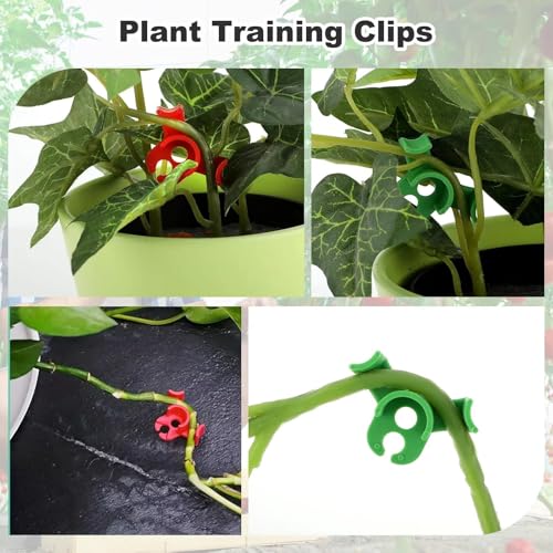 50pcs Low Stress Plant Training Clips, 90 Degrees Trainer Bud Plant Bender for Plant Gardening, Green - view 4