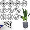 10 PCS Plant Riser for Pots In/Outdoor, Patio & Deck Floor Protector Flower Plant Stands 12 inch Adjustable Pot Risers Plant Trivets Pot Elevator Deck Planter Base Protect Deck & Patio Floor