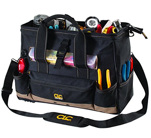 CLC 1534 16 in. Tote Bag with Top Plastic Tray, 23 Pocket - view 4