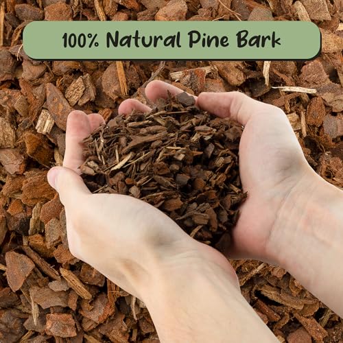 100% Organic Orchid Potting Bark (30 Quarts) All-Natural USA-Sourced Pine Bark Orchid Mix Additive - view 3