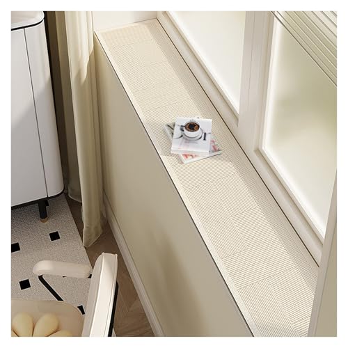 Long Window Sill Cushion for Plants, Absorbent & Non-Slip Countertop Protective Mat, Easy to Clean, Cuttable and Customizable(I,5.9inx9.5ft/15x290cm)