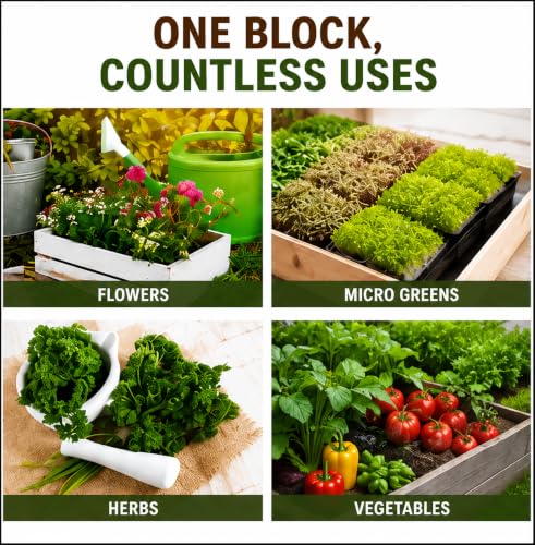 Organic Coco Coir Growing Medium 11 Pound Block - view 3