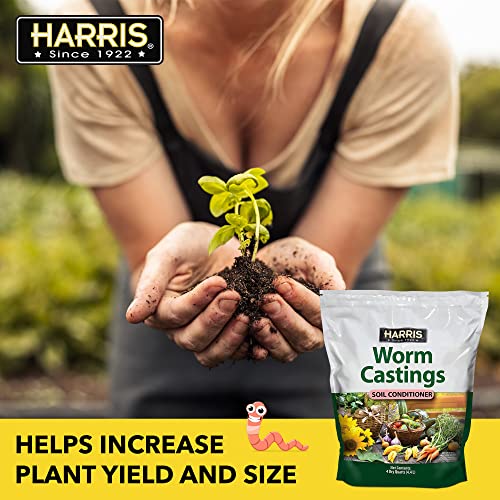 Worm Castings Organic Fertilizer - Soil Superfood for Houseplants, Flowers, and Vegetables, 4qt, 5lb Bag - view 4