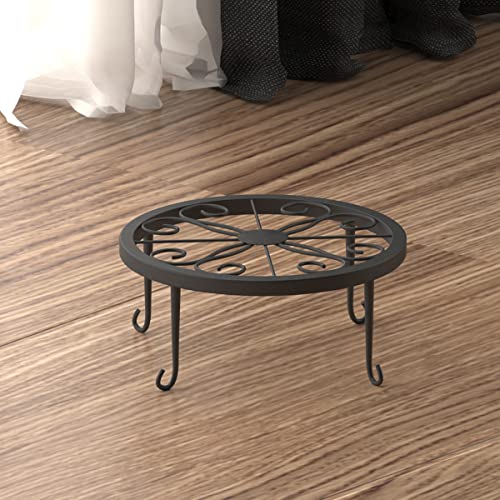 Metal Potted Plant Stand Set of 3 (Black) - view 4