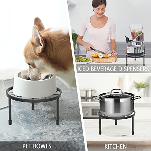 5-Pack Decent Metal Plant Stand Indoor Outdoor Low Plant Shelf - view 6