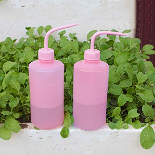 Squeeze Bottles Succulent Watering Bottle 500ml Pink Water Squirt Irrigation Bottle Squeeze Sprinkling Can Plastic Wash Plant Bottle 2pc - view 6