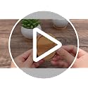 2.52 inch Bamboo Round Plant Saucer Trays for Small Pot,12 Pack - view 7