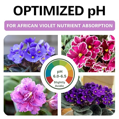 Premium African Violet Soil – Organic, Nutrient-Rich Potting Mix for Saintpaulia – Promotes Strong Roots, Consistent Moisture & Vibrant Blooms – Fast-Draining & Ready to Use (4 QTS) - view 3
