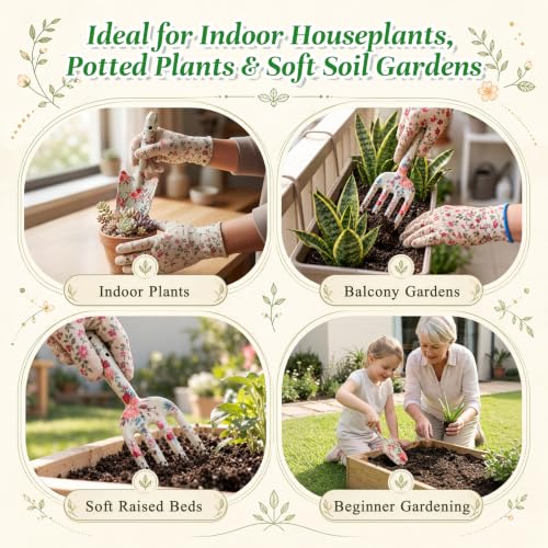 Gardening Gifts for Women, Garden Tools, Birthday Gifts for Mom Grandma - view 3
