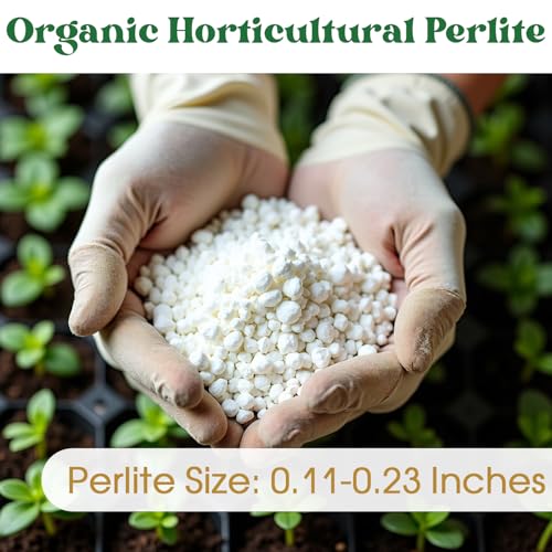 Organic Horticultural Perlite 1 Quart for Soil Aeration & Drainage - view 4