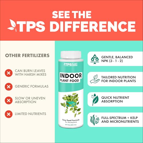 Indoor Plant Food, Complete Liquid Fertilizer for Houseplants, 32oz - view 4