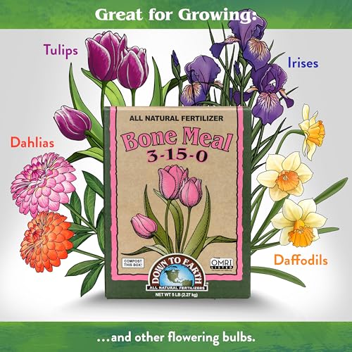 Organic Bone Meal - High Phosphorus Plant Food for Buds, Bulbs, Blooms, Flowers 3-15-0, 5 lb - view 3