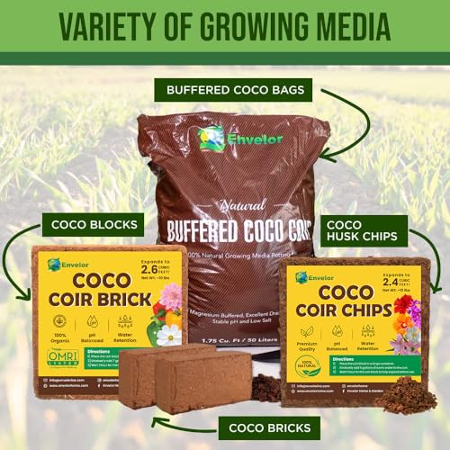 Coconut Husk Chips for Orchids 10 Lb Coco Coir Planting Chips - view 6