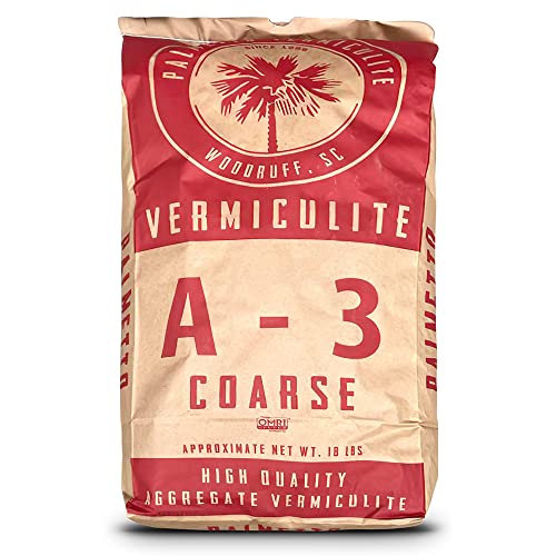 Coarse Vermiculite, A-3 Horticultural Grade, 4 Cu Ft Bag, 18 Lb