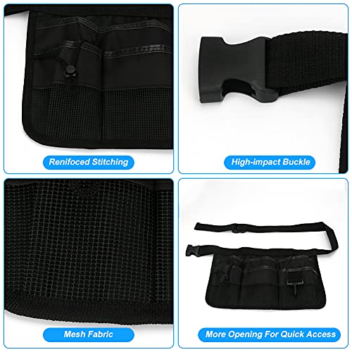 Gardening Tool Waist Bag Belt, Adjustable Garden Canvas Waist Bag with 7 Pockets of Different Sizes and Depth for Holding Gardening Tools and Home Decoration Tools - view 3