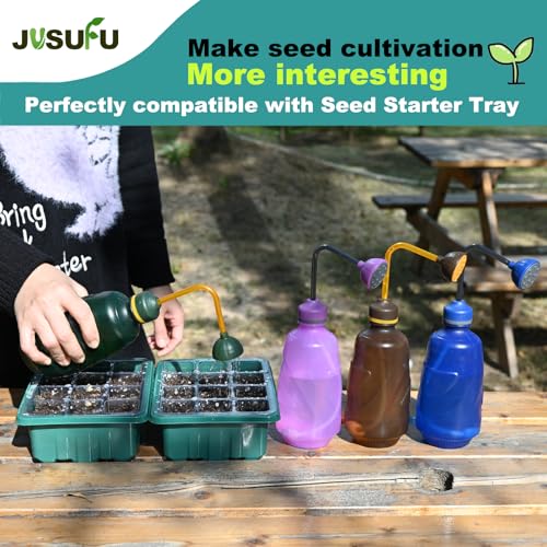 Watering Can for Seedlings,0.45L (Brown) - view 2