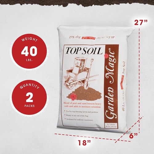 Michigan Peat Organic Potting Topsoil Mix, 40 lb, 2-Pack - view 3