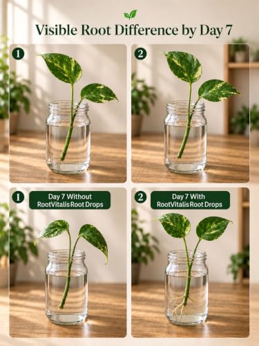 Root Drops for Cuttings, Plant Propagation with 100 mL Cup, 4.06 fl oz - view 3